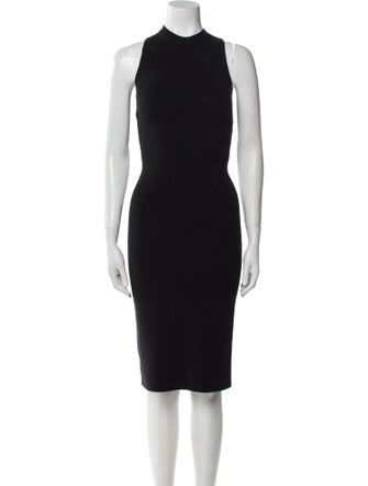 Tom Ford Virgin Wool Cutout Accent Dress Set
