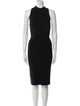 Tom Ford Virgin Wool Cutout Accent Dress Set