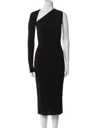 Tom Ford One-Shoulder Midi Length Dress