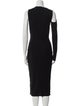 Tom Ford One-Shoulder Midi Length Dress