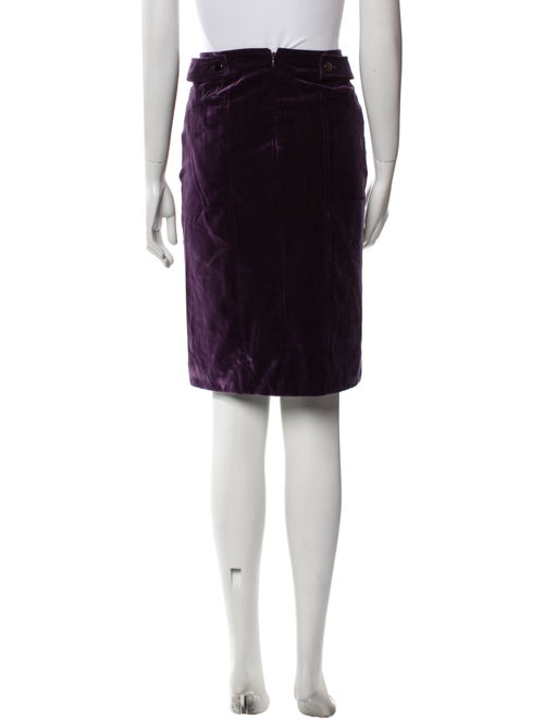 Tom Ford Velvet Knee-Length Skirt