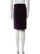 Tom Ford Velvet Knee-Length Skirt