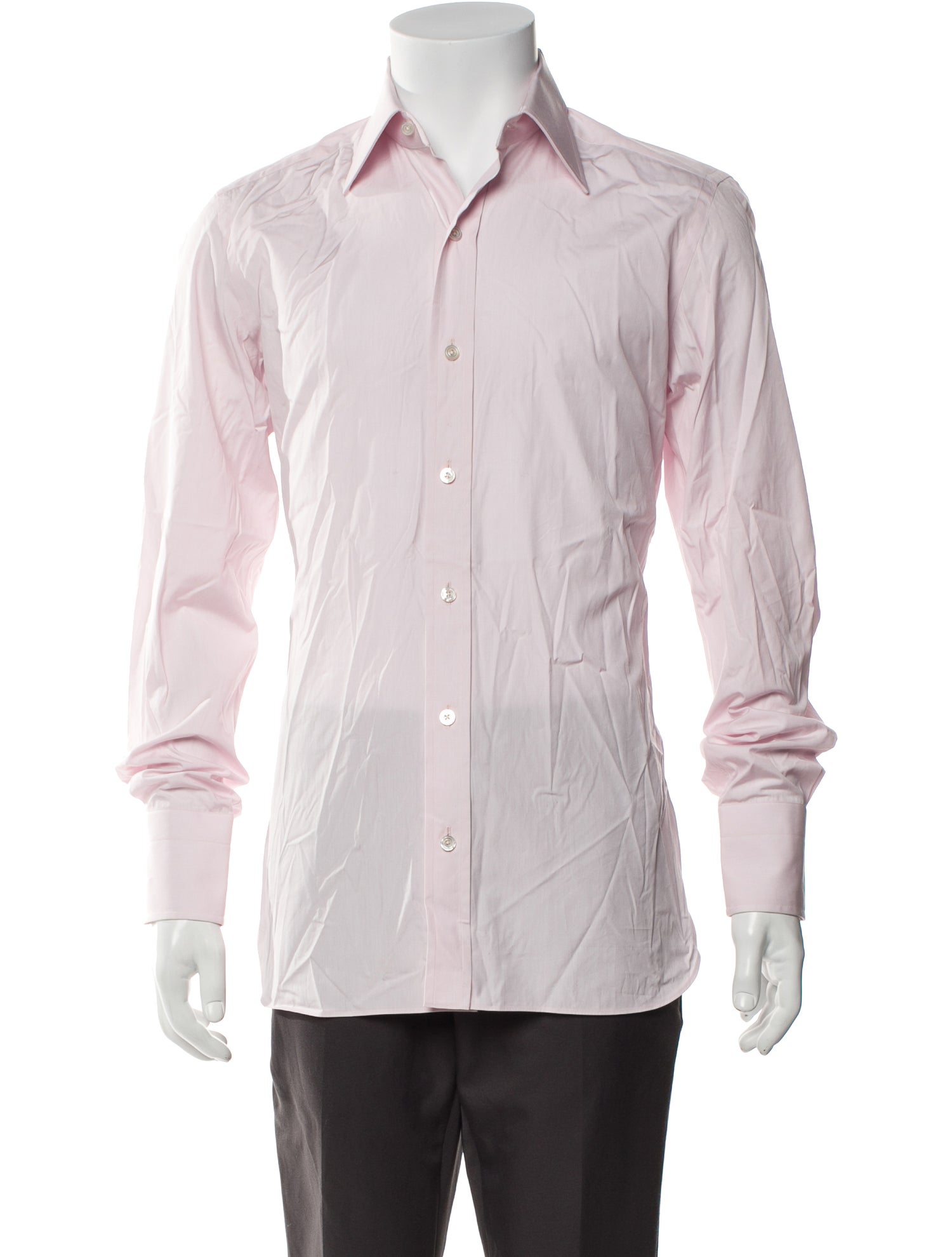 Tom Ford Long Sleeve Tuxedo Shirt