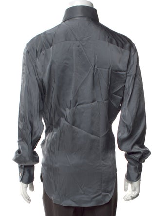 Tom Ford Wool Long Sleeve Shirt