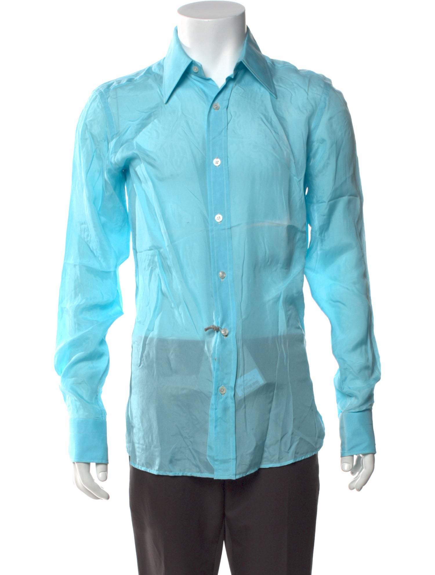 Tom Ford Silk Long Sleeve Dress Shirt