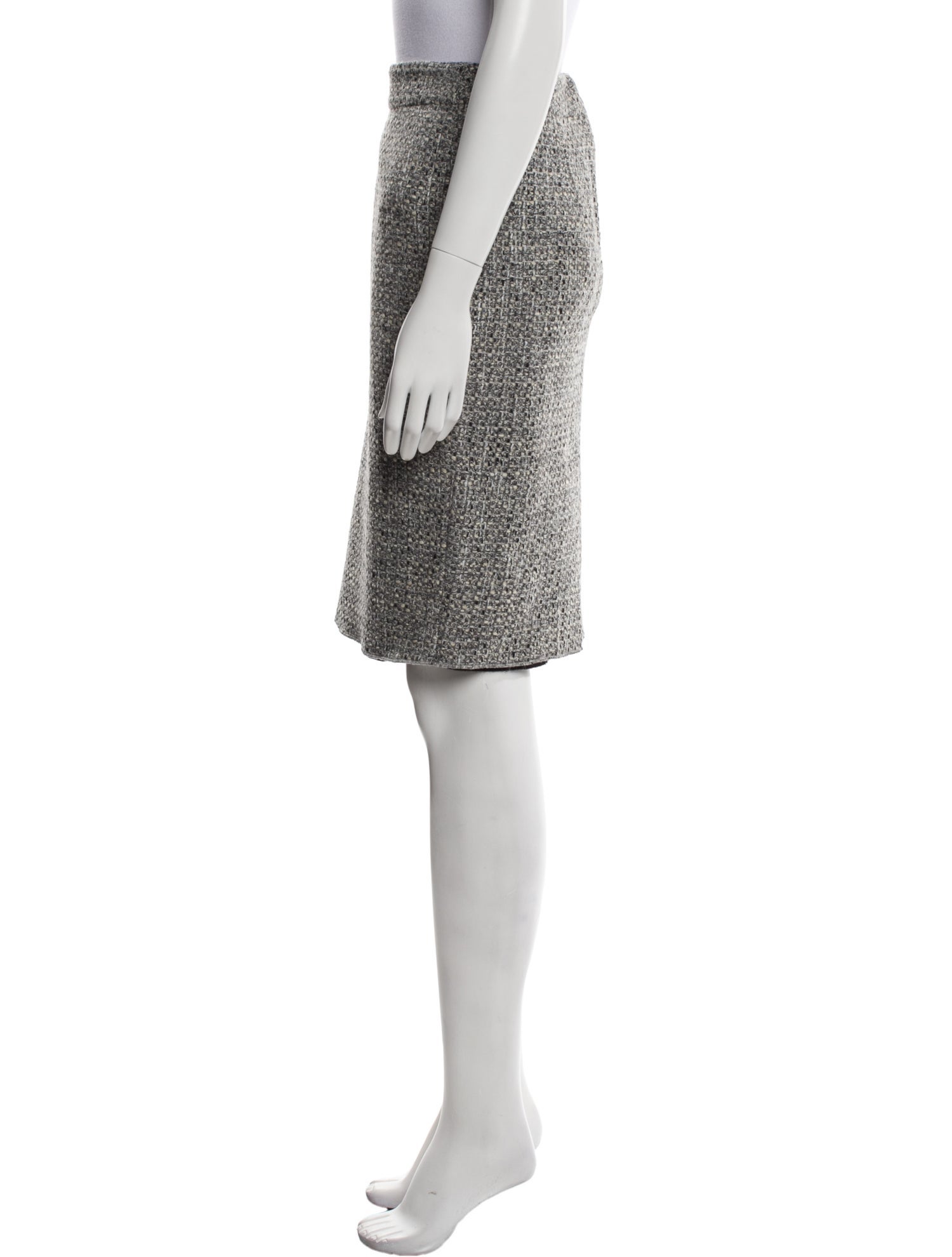 Tom Ford Tweed Knee-Length Skirt
