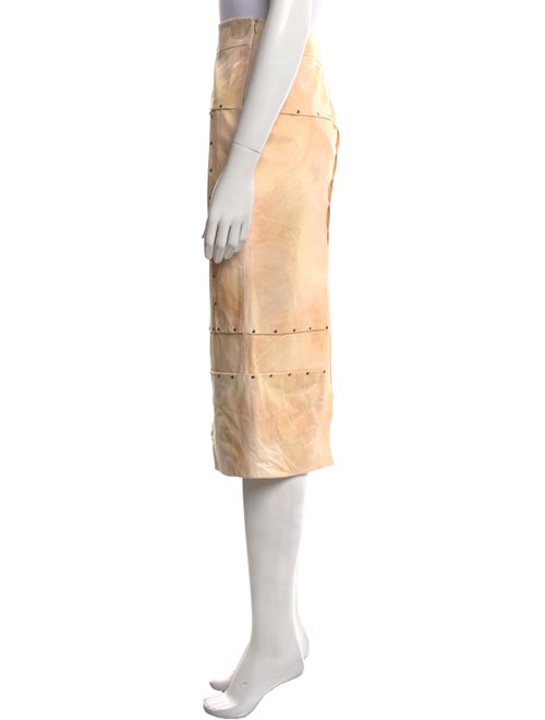 Tom Ford Studded Accents Midi Length Skirt