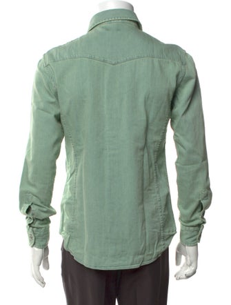 Tom Ford Long Sleeve Denim Shirt