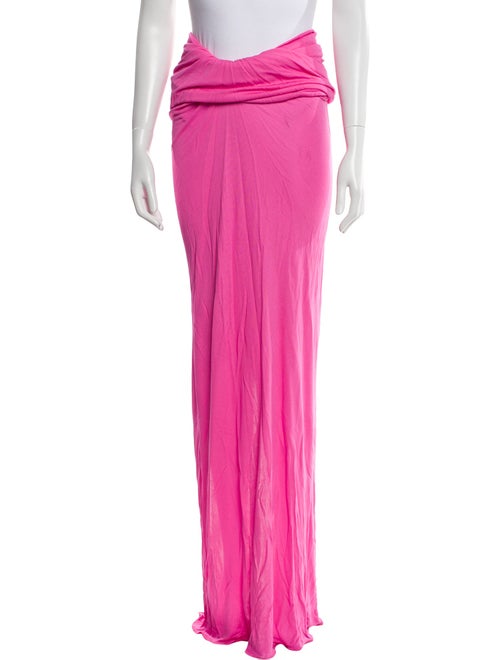Tom Ford Pleated Accents Long Skirt