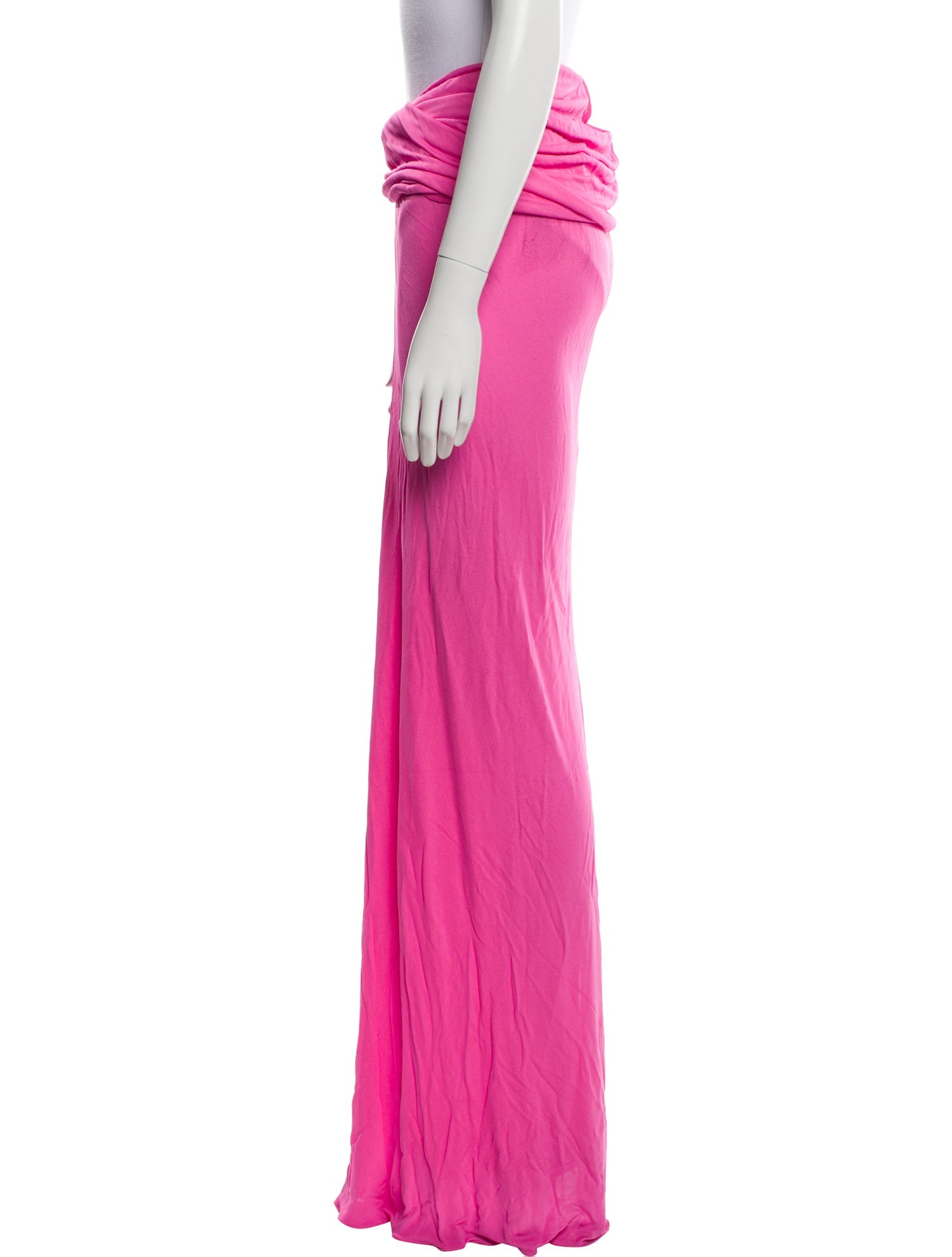 Tom Ford Pleated Accents Long Skirt
