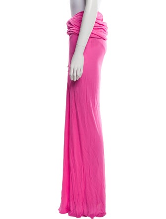 Tom Ford Pleated Accents Long Skirt