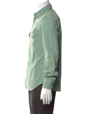 Tom Ford Long Sleeve Denim Shirt