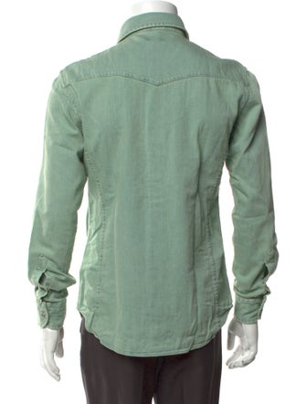 Tom Ford Long Sleeve Denim Shirt