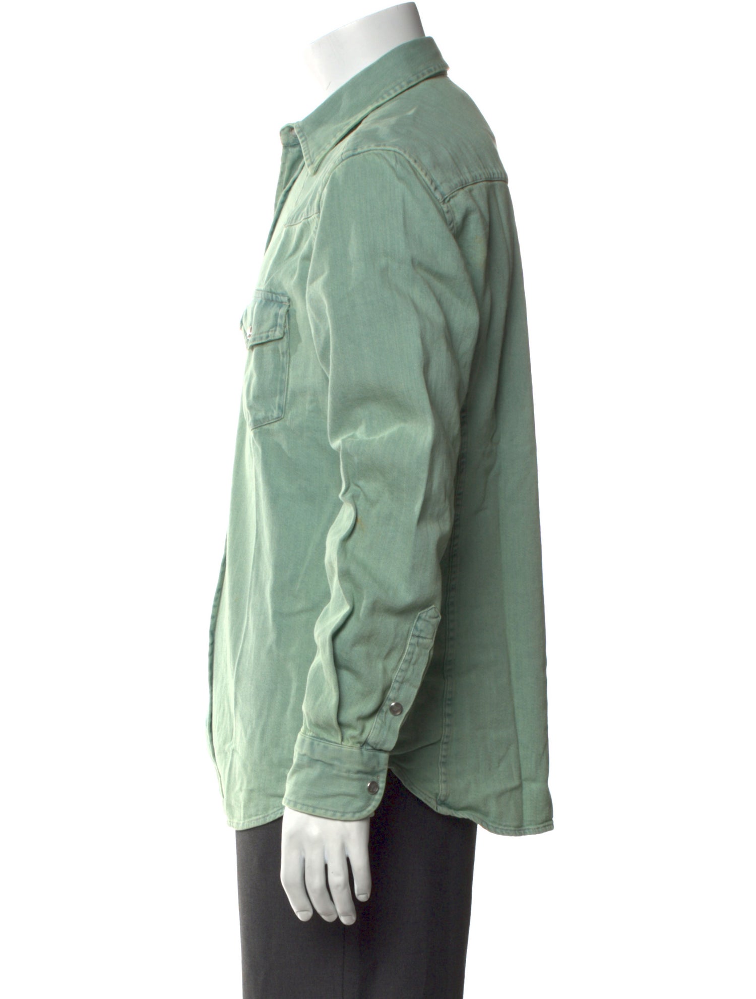 Tom Ford Long Sleeve Denim Shirt