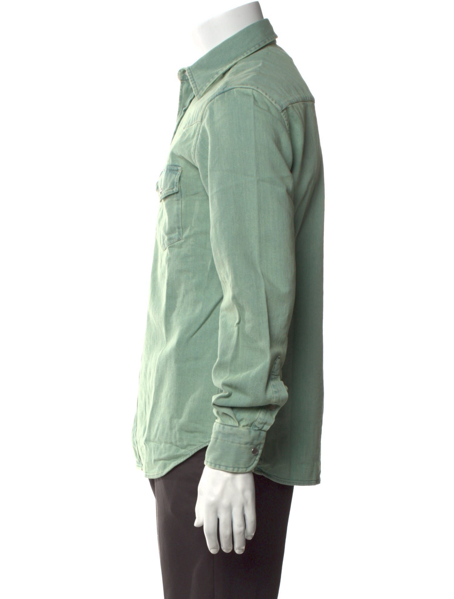 Tom Ford Long Sleeve Denim Shirt