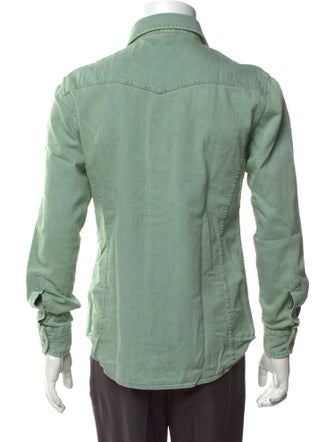 Tom Ford Long Sleeve Denim Shirt