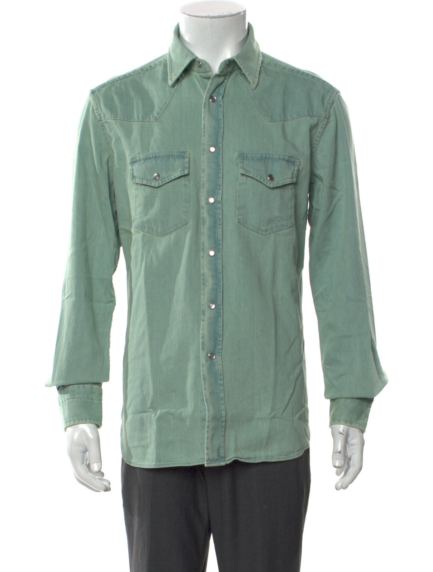 Tom Ford Long Sleeve Denim Shirt w/ Tags