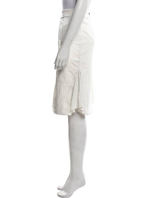 Tom Ford Leather Knee-Length Skirt