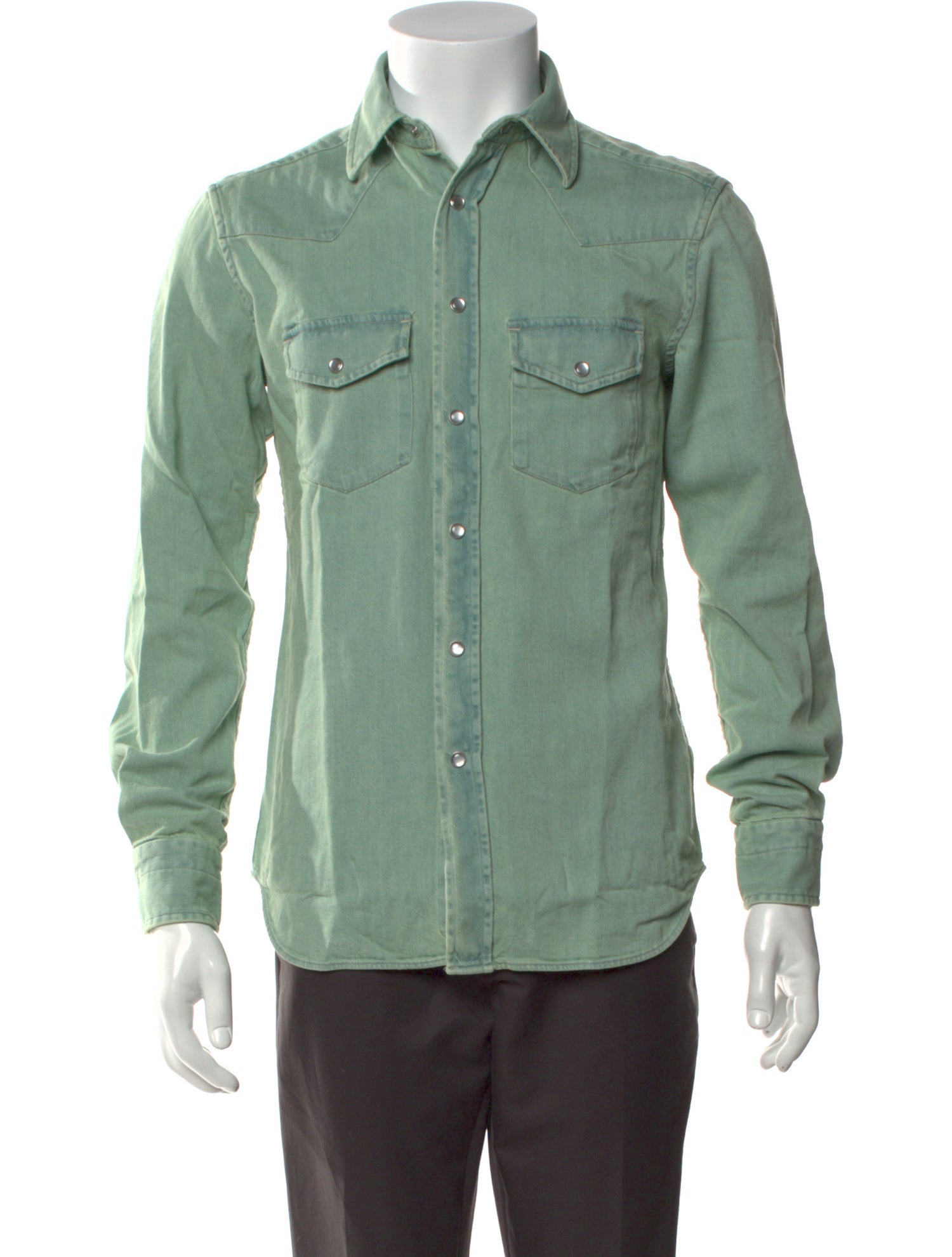 Tom Ford Long Sleeve Denim Shirt w/ Tags