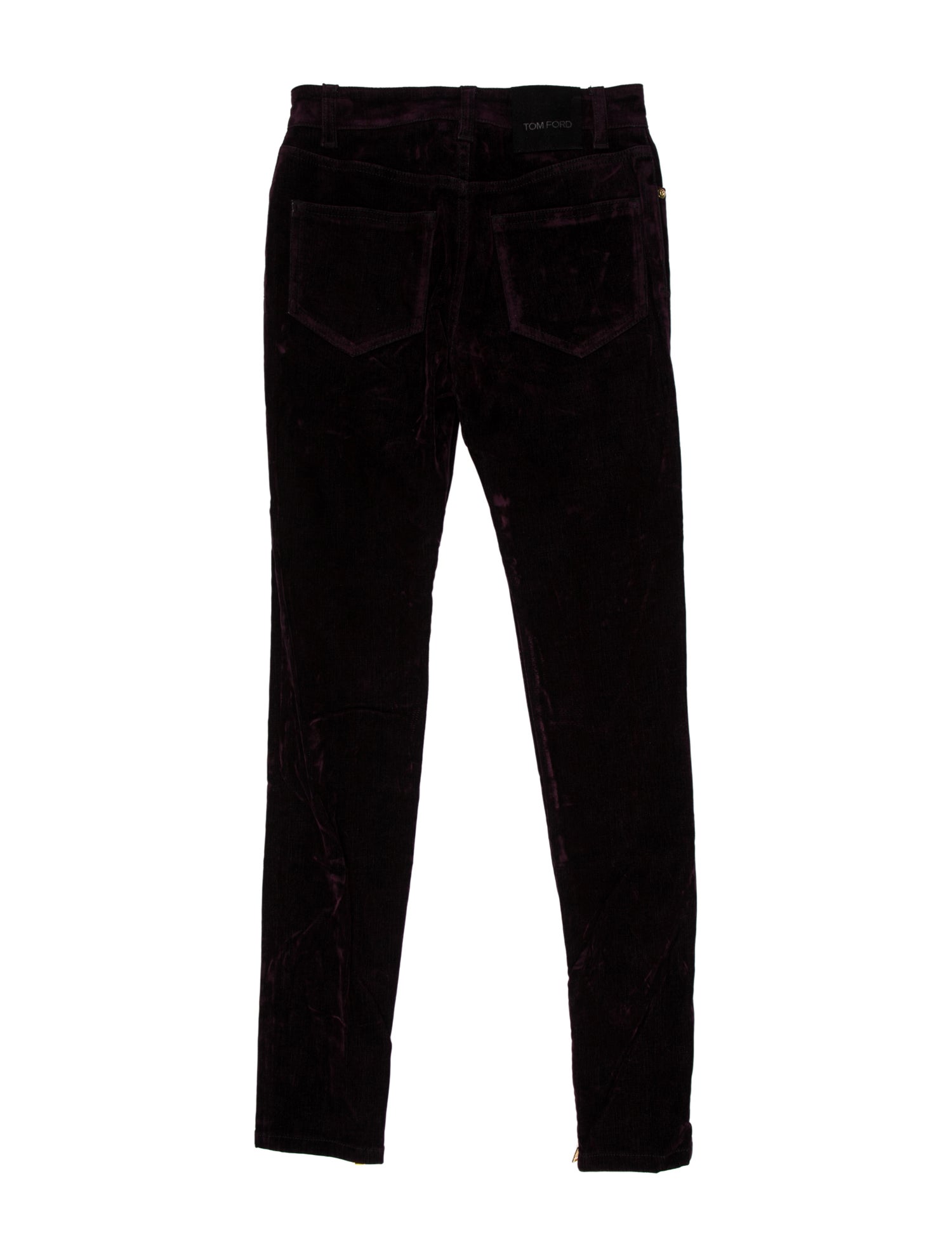 Tom Ford Velvet Skinny Leg Pants