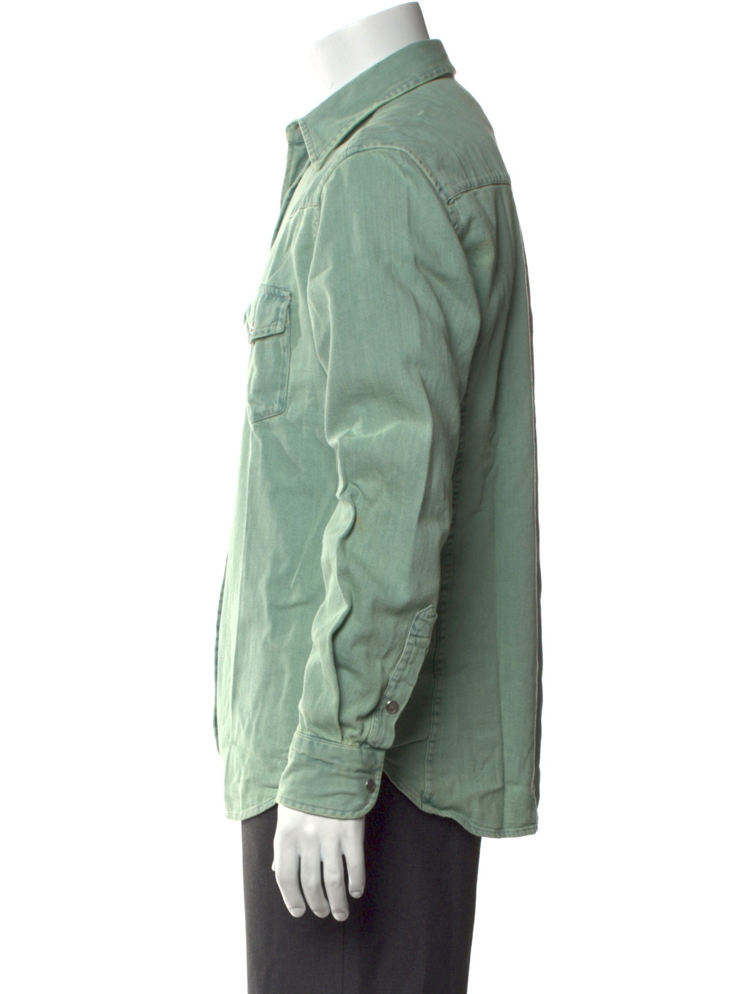 Tom Ford Long Sleeve Denim Shirt