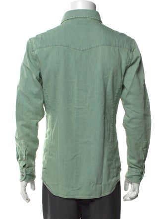 Tom Ford Long Sleeve Denim Shirt