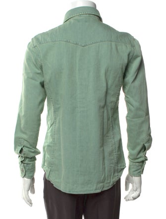 Tom Ford Long Sleeve Denim Shirt