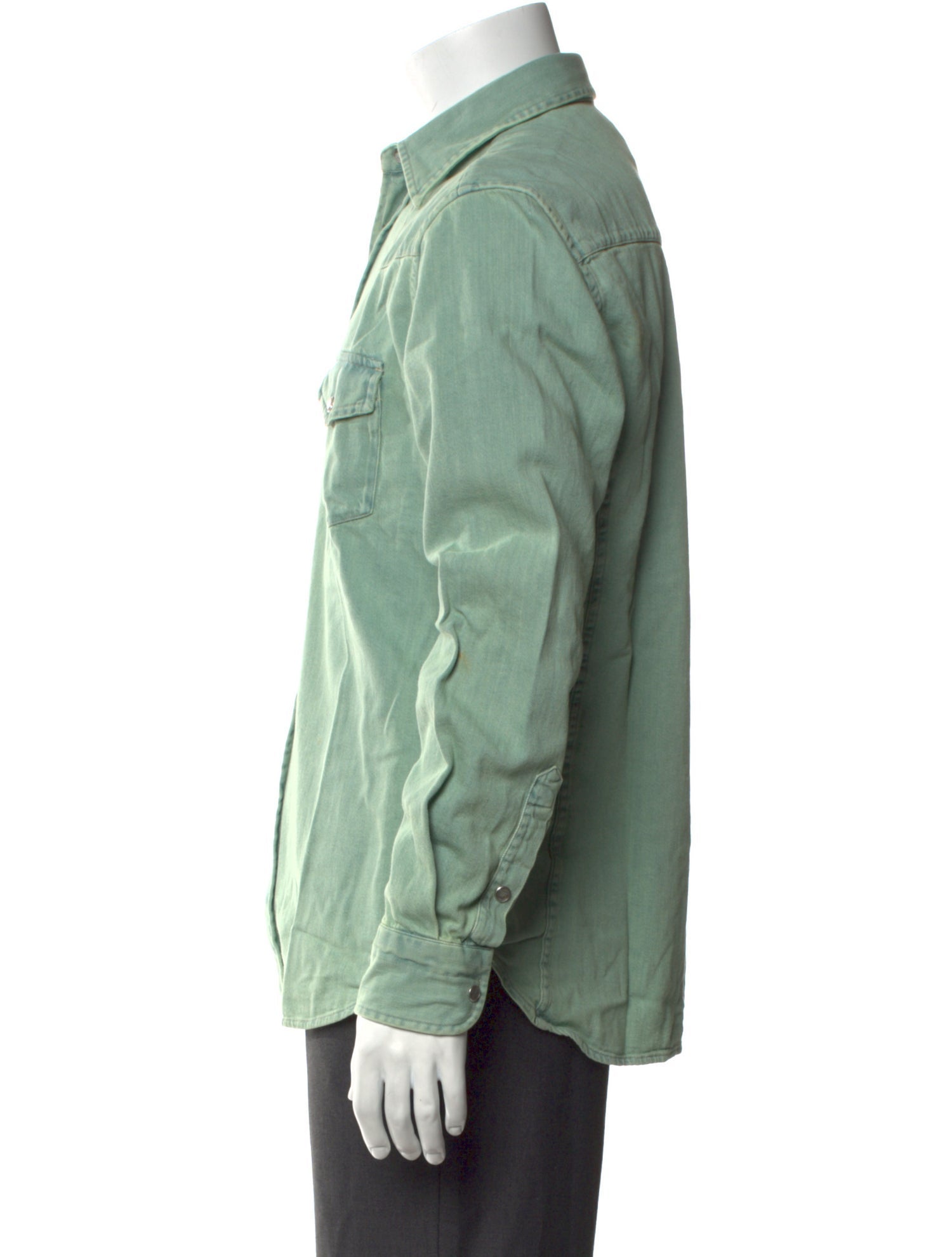 Tom Ford Long Sleeve Denim Shirt