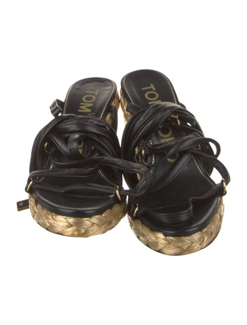 Tom Ford Leather Espadrilles