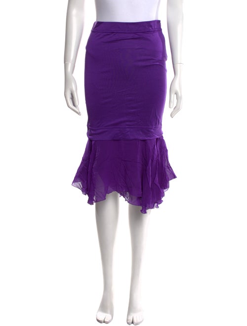 Tom Ford Ruffle Embellishment Knee-Length Skirt
