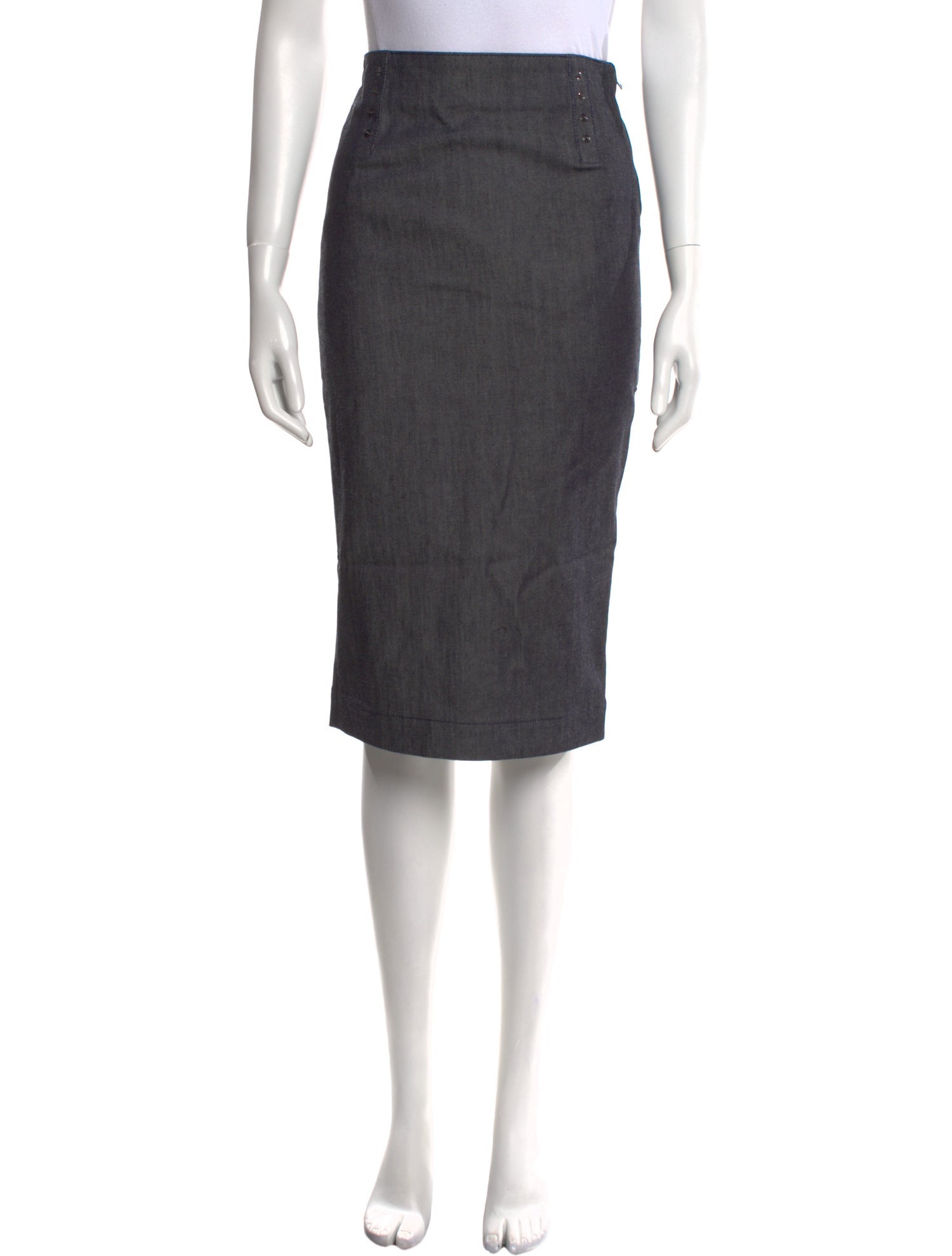 Tom Ford Studded Accents Knee-Length Skirt