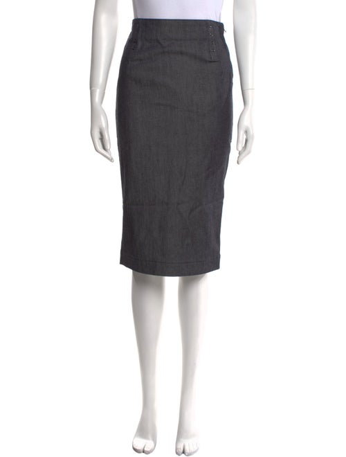 Tom Ford Studded Accents Knee-Length Skirt