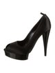 Tom Ford Satin Cutout Accent Pumps