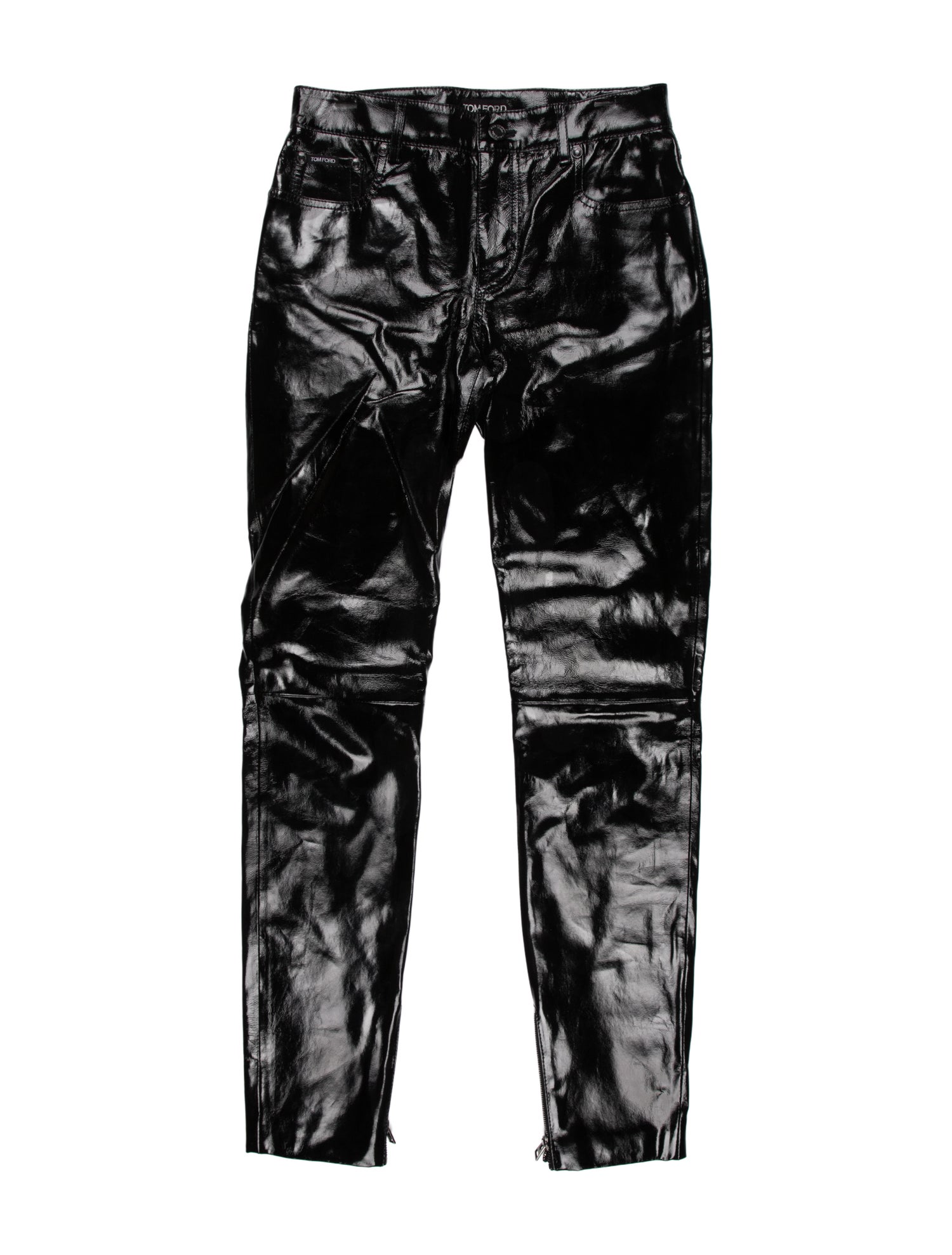 Tom Ford Faux Leather Skinny Leg Pants