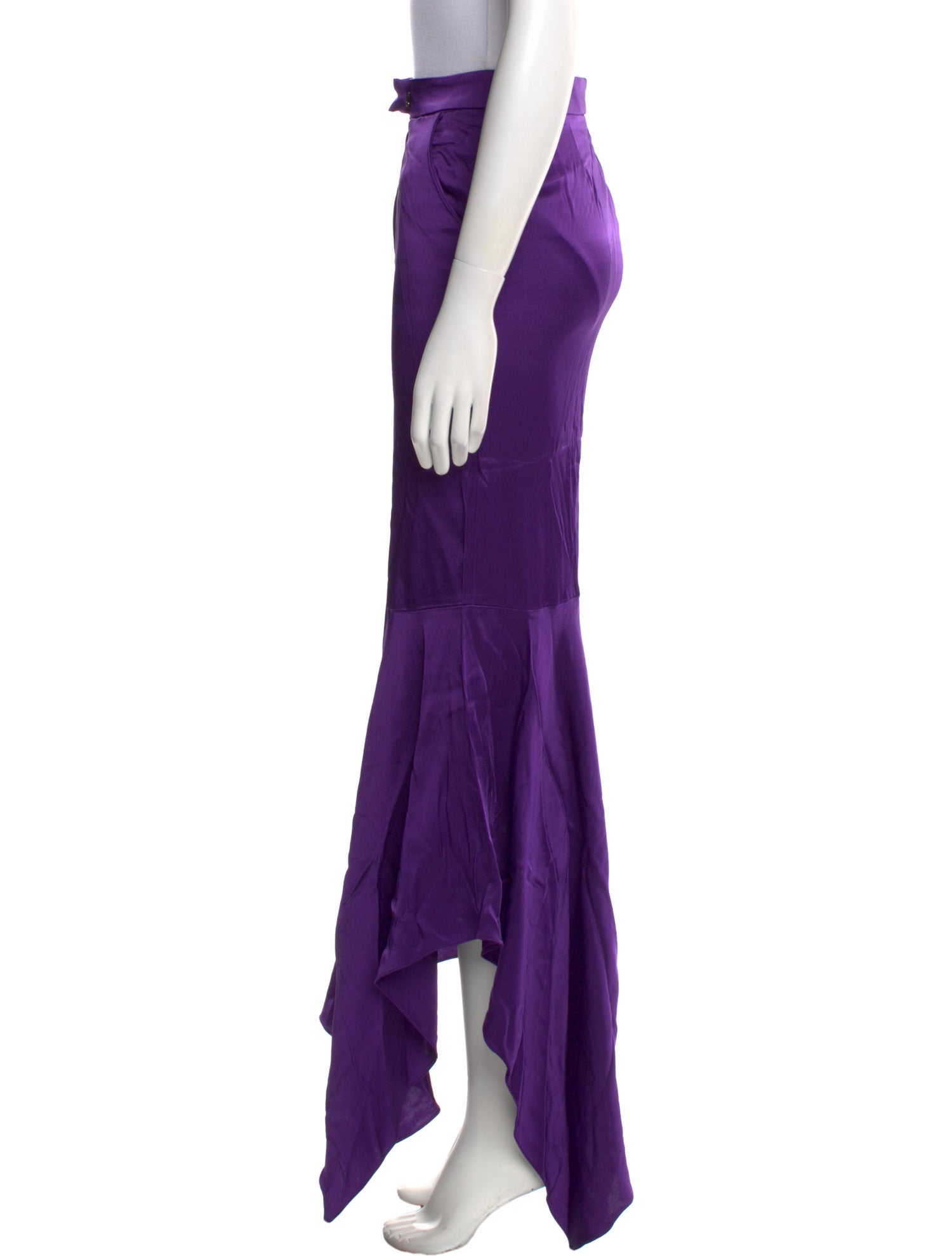 Tom Ford Satin Long Skirt