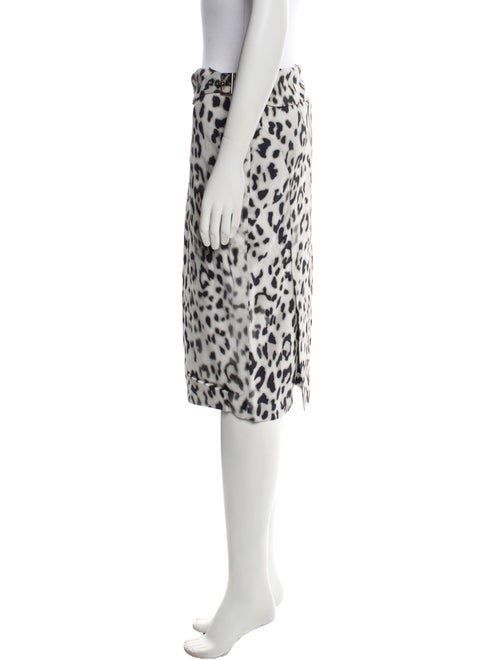 Tom Ford Animal Print Knee-Length Skirt