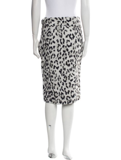 Tom Ford Animal Print Knee-Length Skirt