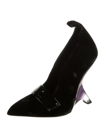 Tom Ford Velvet Studded Accents Mules