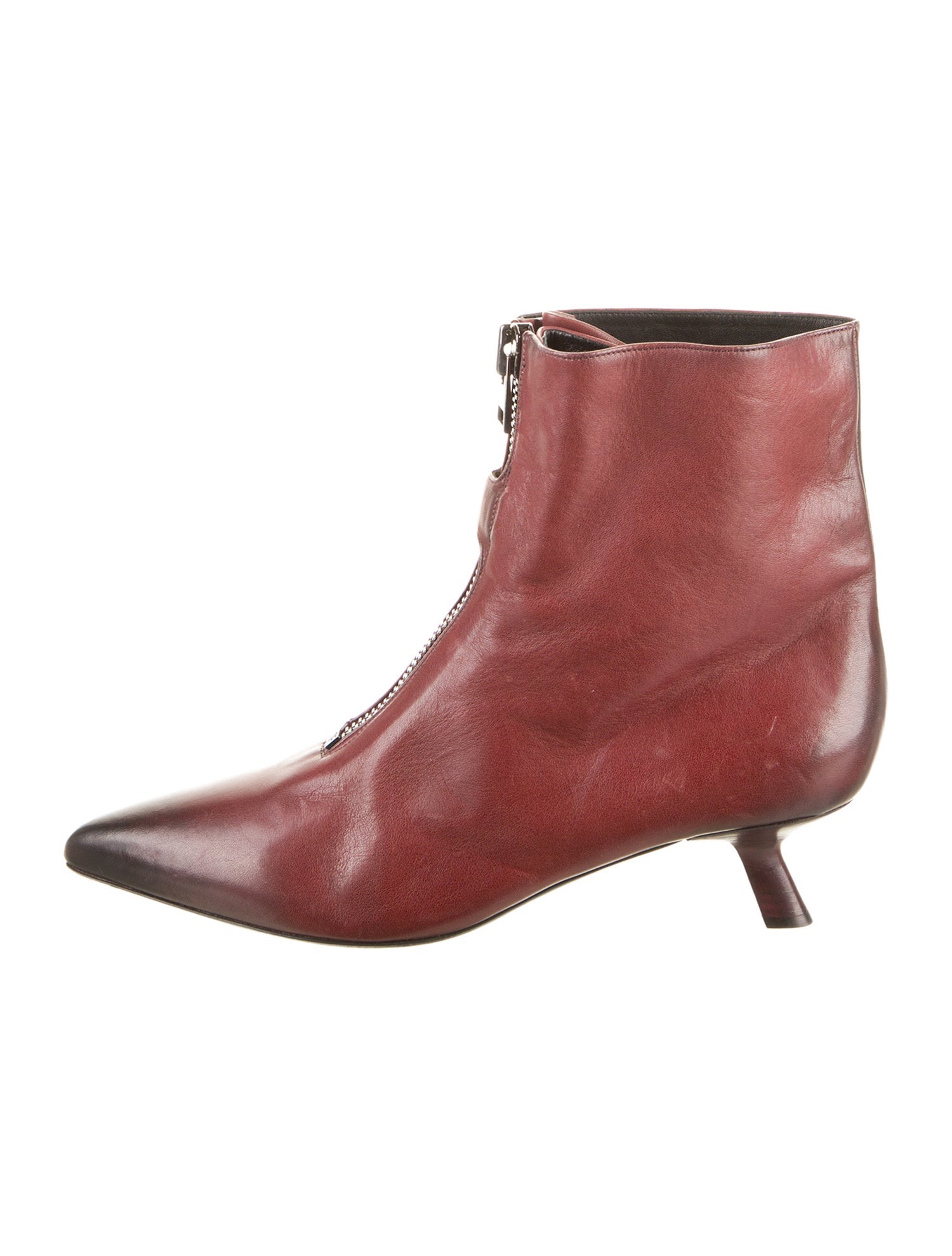 Tom Ford Leather Lace-Up Boots