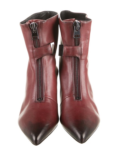 Tom Ford Leather Lace-Up Boots