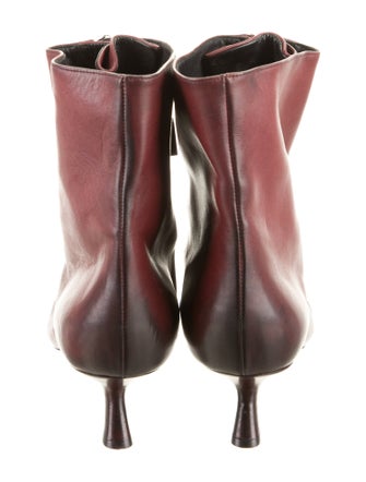 Tom Ford Leather Lace-Up Boots