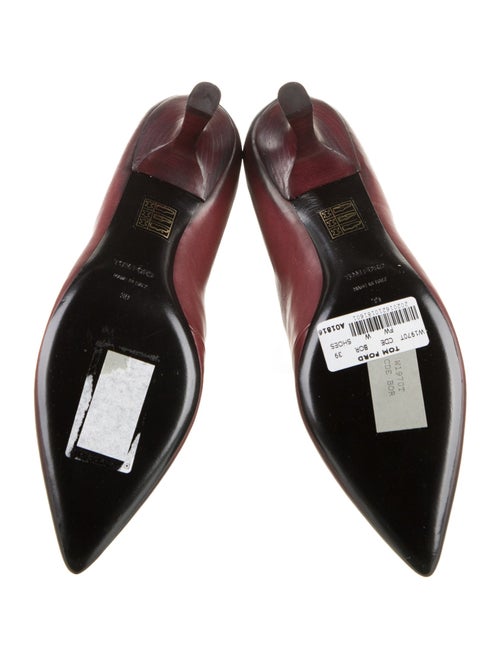 Tom Ford Leather Lace-Up Boots