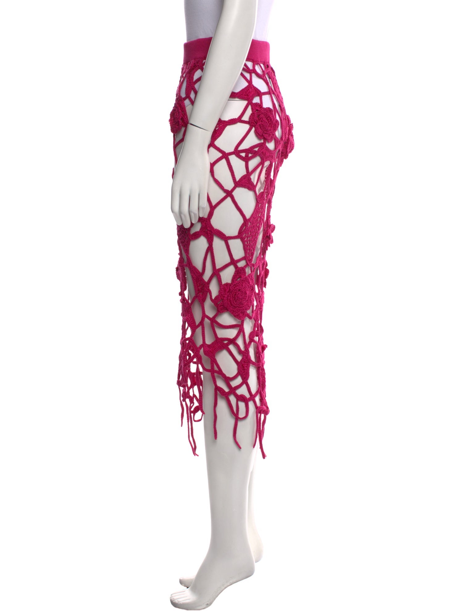 Tom Ford Patterned Midi Length Skirt