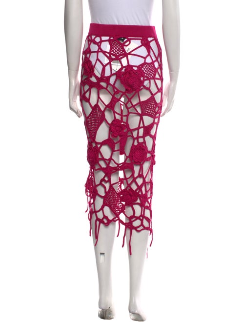 Tom Ford Patterned Midi Length Skirt