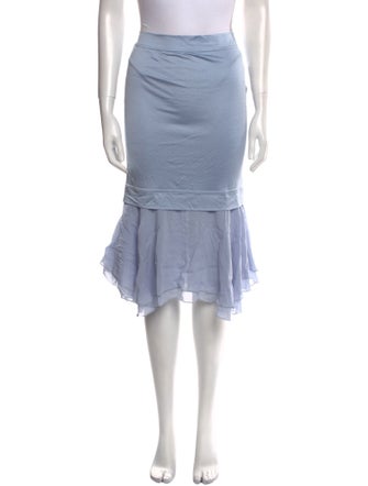 Tom Ford Ruffle Embellishment Knee-Length Skirt