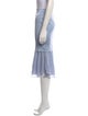 Tom Ford Ruffle Embellishment Knee-Length Skirt