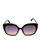 Tom Ford Oversize Gradient Sunglasses
