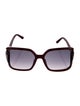Tom Ford Oversize Gradient Sunglasses