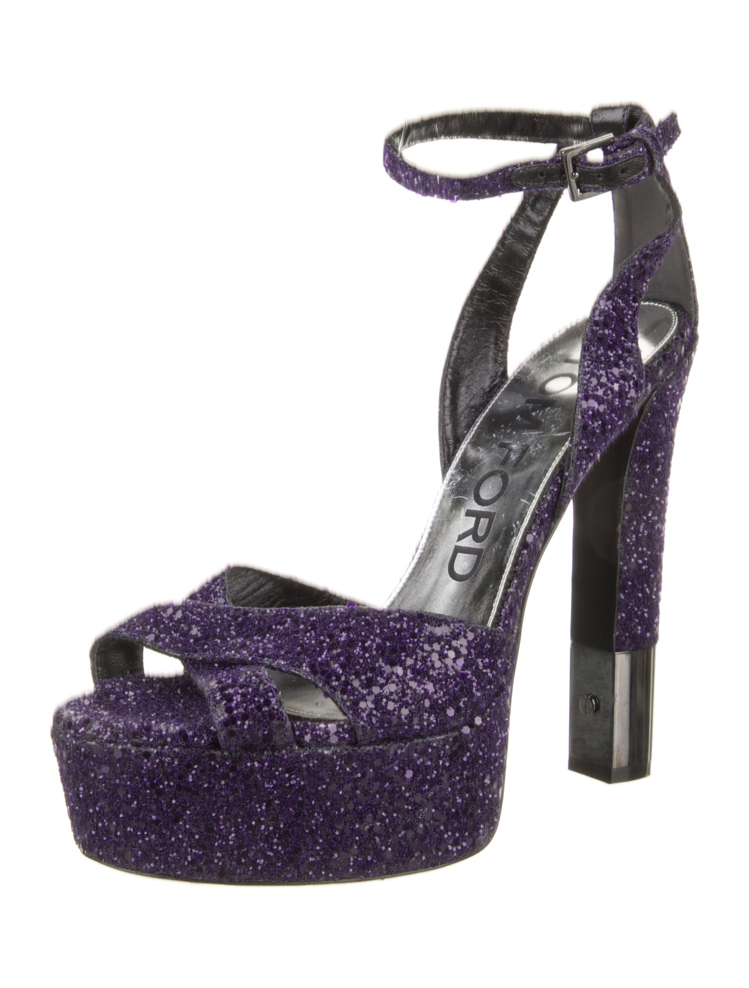 Tom Ford Glitter Sandals