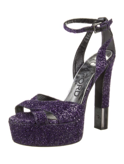 Tom Ford Glitter Sandals